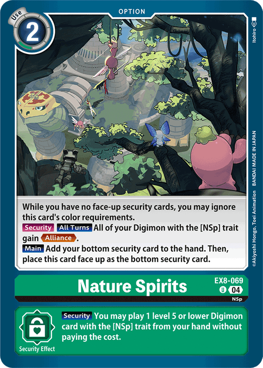 Nature Spirits - Chain of Liberation - Uncommon - EX8-069 U