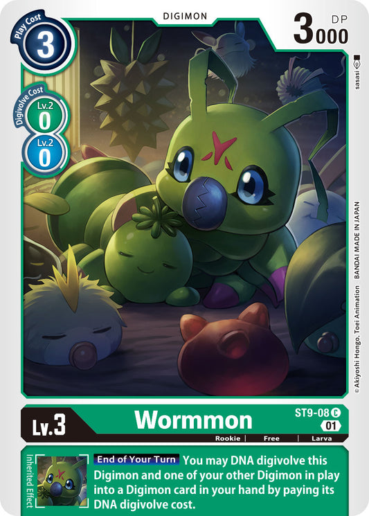Wormmon - Starter Deck 09: Ultimate Ancient Dragon - Common - ST9-08 C