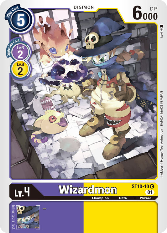 Wizardmon - Starter Deck 10: Parallel World Tactician - Common - ST10-10 C