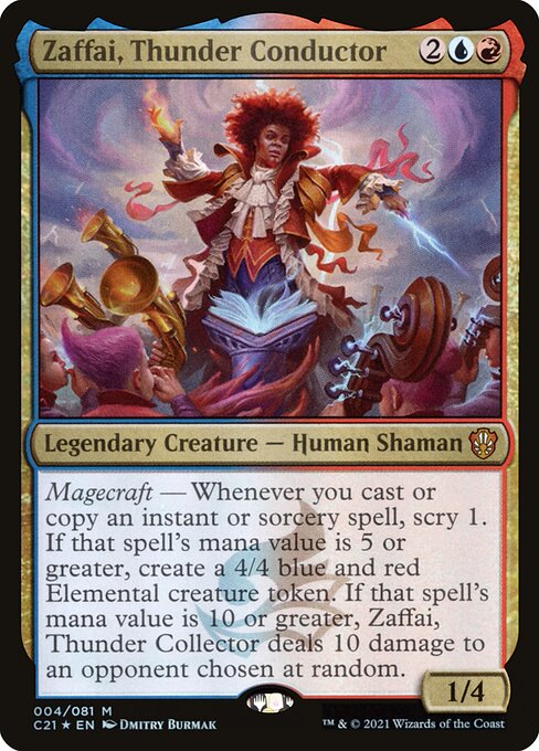 Zaffai, Thunder Conductor - Commander 2021 - M - 4