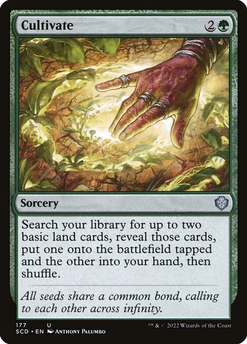 Cultivate - Starter Commander Decks - U - 177