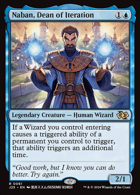 Naban, Dean of Iteration (Anime) - Foundations Jumpstart - R - 61