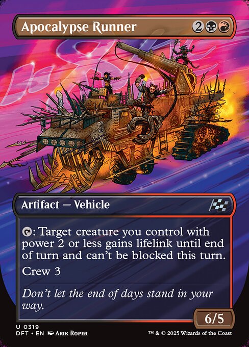 Apocalypse Runner (Borderless) - Aetherdrift - U - 319