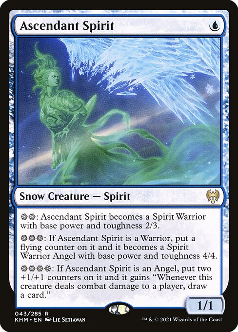 Ascendant Spirit - Kaldheim - R - 43