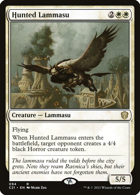 Hunted Lammasu - Commander 2021 - R - 94
