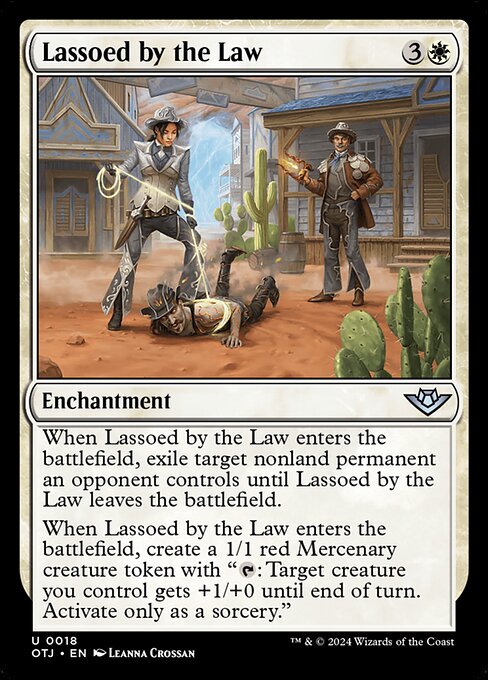 Lassoed by the Law - Outlaws of Thunder Junction - U - 18