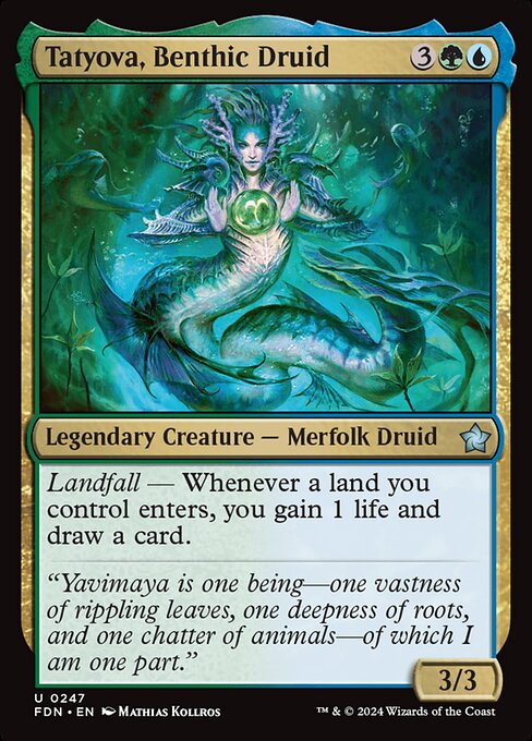 Tatyova, Benthic Druid - Foundations - U - 247