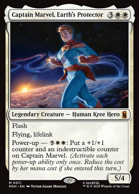 Captain Marvel, Earth's Protector - Marvel Super Heroes - M - 11