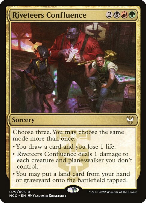 Riveteers Confluence - Commander: Streets of New Capenna - R - 79