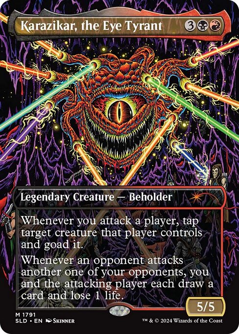 Karazikar, the Eye Tyrant (Rainbow Foil) - Secret Lair Drop Series - M - 1791