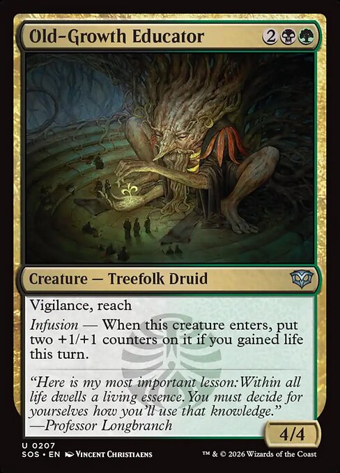 Old-Growth Educator - Secrets of Strixhaven - U - 207