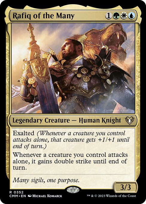 Rafiq of the Many - Commander Masters - R - 352