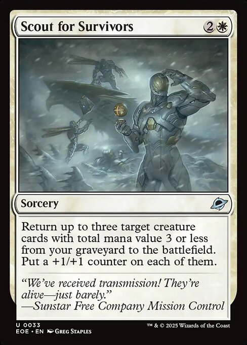 Scout for Survivors - Edge of Eternities - U - 33