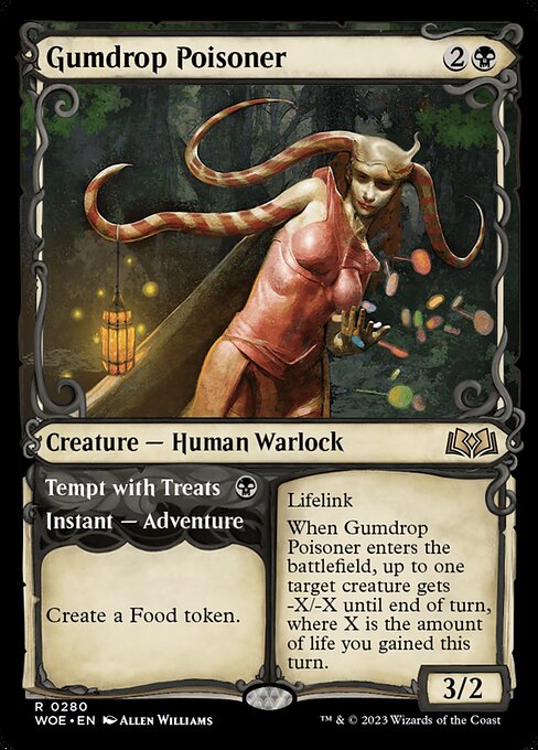 Gumdrop Poisoner (Showcase) - Wilds of Eldraine - R - 280