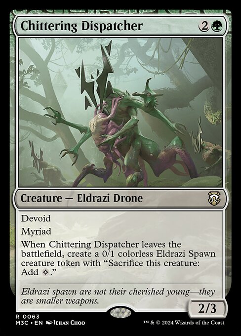 Chittering Dispatcher (Ripple Foil) - Commander: Modern Horizons 3 - R - 63