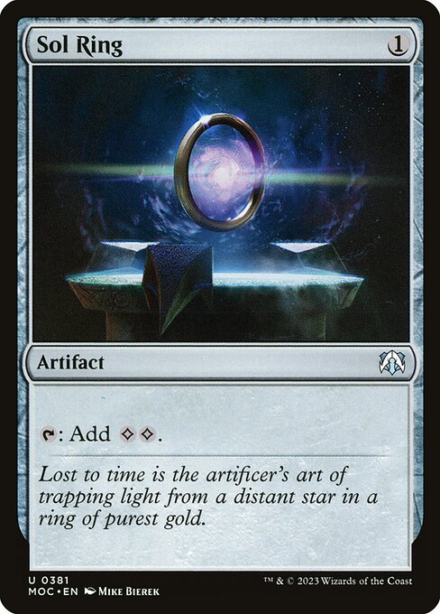 Sol Ring - Commander: March of the Machine - U - 381