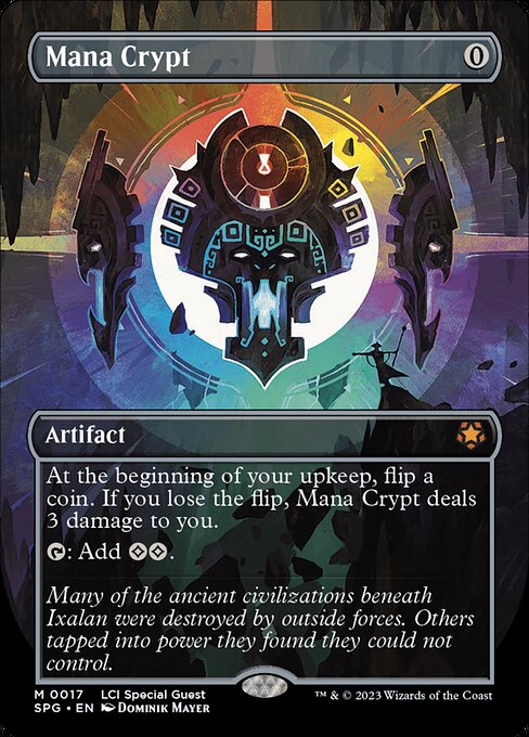 Mana Crypt (Borderless) - Special Guests - M - 17