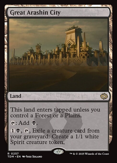 Great Arashin City - Tarkir: Dragonstorm - R - 257