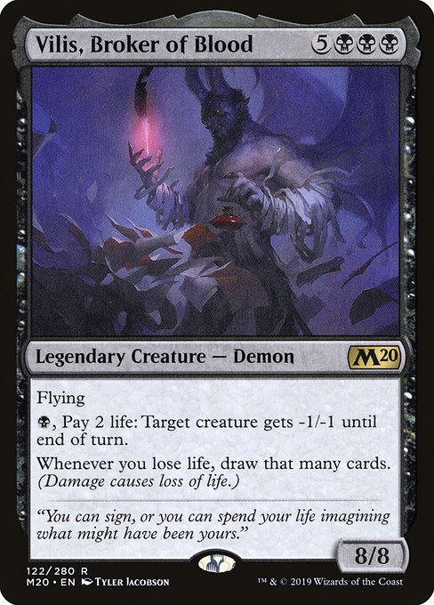 Vilis, Broker of Blood - Core Set 2020 - R - 122
