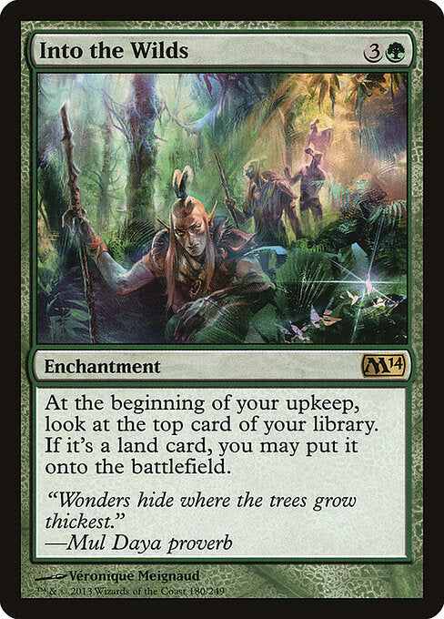 Into the Wilds - Magic 2014 (M14) - R - 180