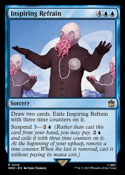 Inspiring Refrain - Universes Beyond: Doctor Who - R - 216