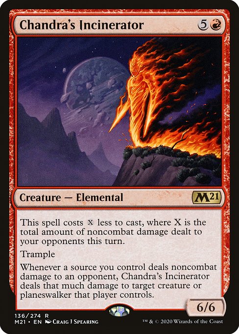 Chandra's Incinerator - Core Set 2021 - R - 136