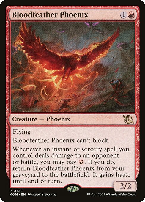 Bloodfeather Phoenix - March of the Machine - R - 132