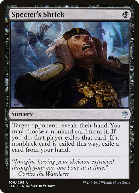 Specter's Shriek - Throne of Eldraine - U - 106