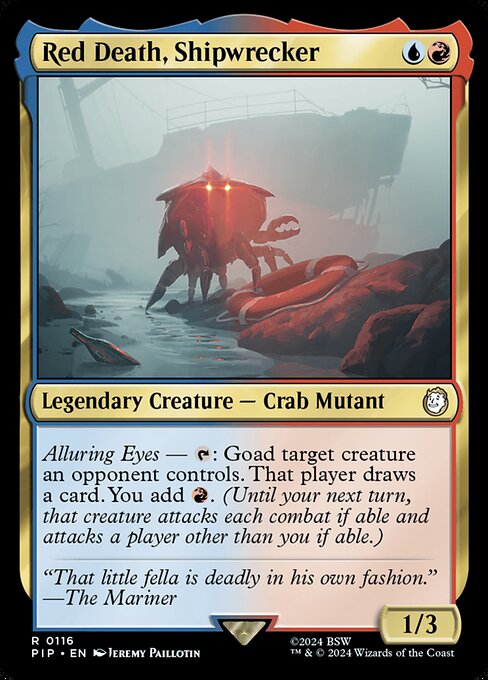 Red Death, Shipwrecker - Universes Beyond: Fallout - R - 116