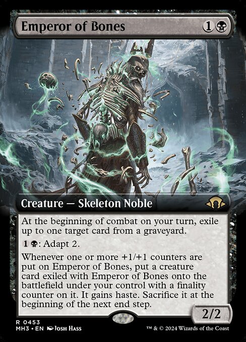 Emperor of Bones (Extended Art) - Modern Horizons 3 - R - 453