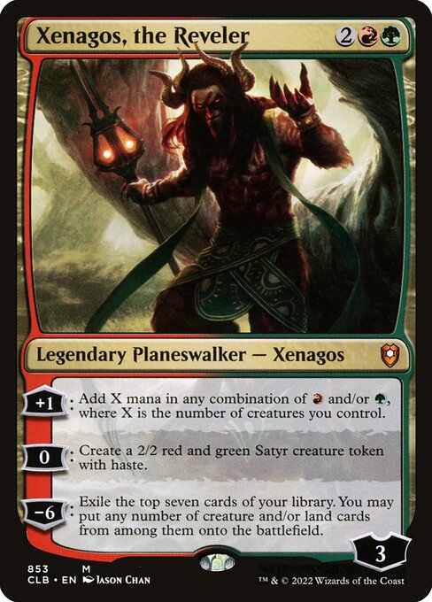 Xenagos, the Reveler - Commander Legends: Battle for Baldur's Gate - M - 853