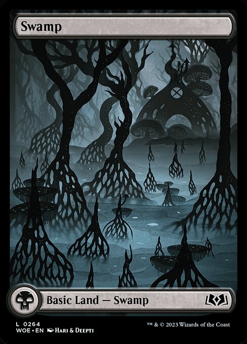 Swamp (0264) - Wilds of Eldraine - L - 264