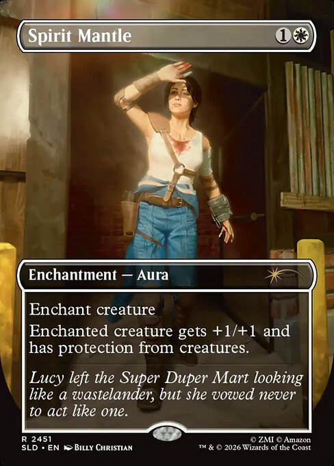 Spirit Mantle - Secret Lair Drop Series - R - 2451
