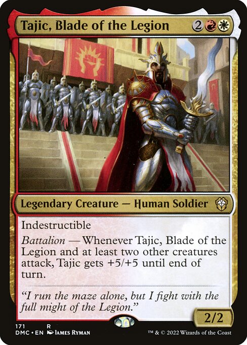Tajic, Blade of the Legion - Commander: Dominaria United - R - 171