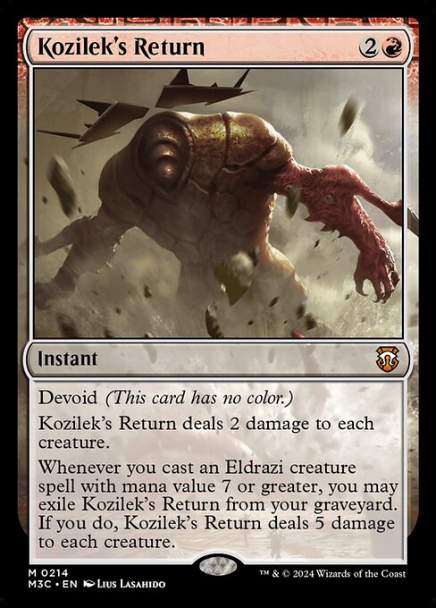 Kozilek's Return - Commander: Modern Horizons 3 - M - 214
