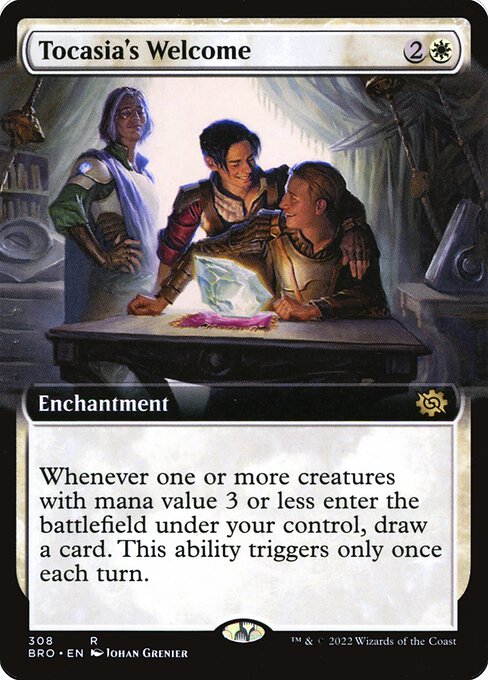 Tocasia's Welcome (Extended Art) - The Brothers' War - R - 308
