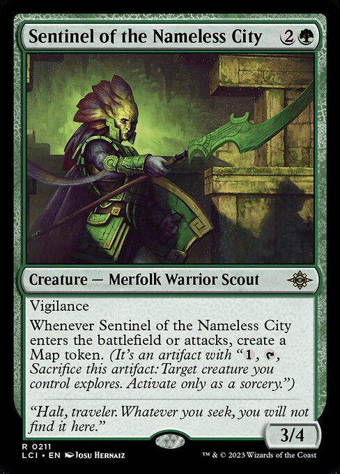 Sentinel of the Nameless City - The Lost Caverns of Ixalan - R - 211