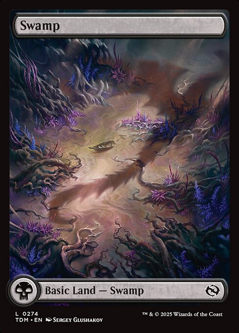 Swamp (0274) - Tarkir: Dragonstorm - L - 274