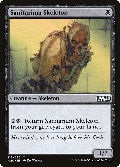 Sanitarium Skeleton - Core Set 2020 - C - 112