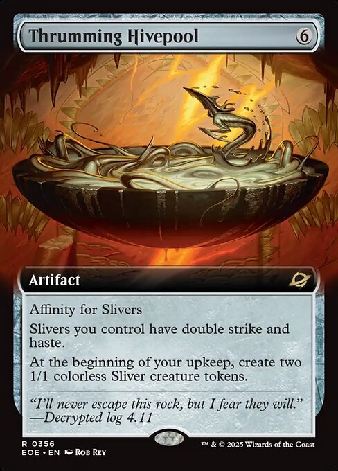 Thrumming Hivepool (Extended Art) - Edge of Eternities - R - 356