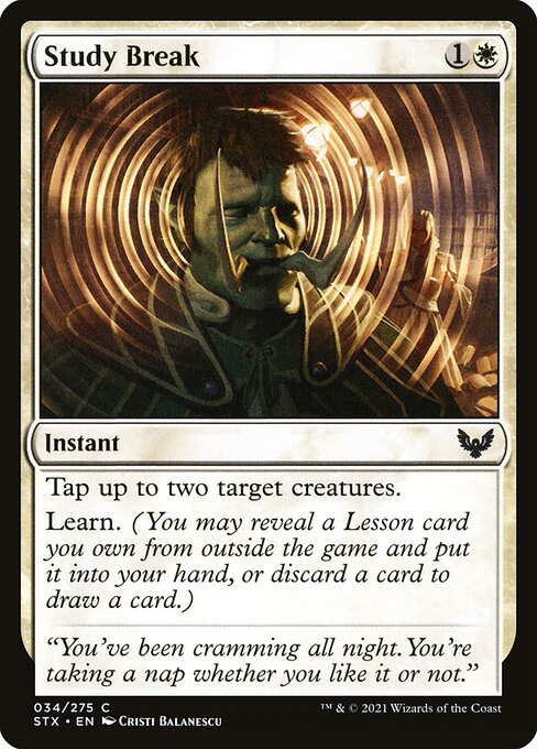 Study Break - Strixhaven: School of Mages - C - 34