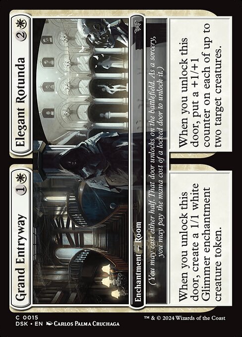 Grand Entryway // Elegant Rotunda (0015) - Duskmourn: House of Horror - C - 15