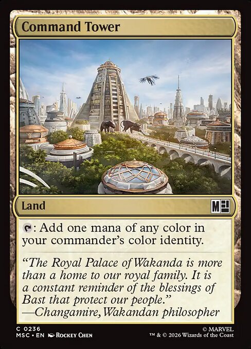 Command Tower (0236) - Commander: Marvel Super Heroes - C - 236