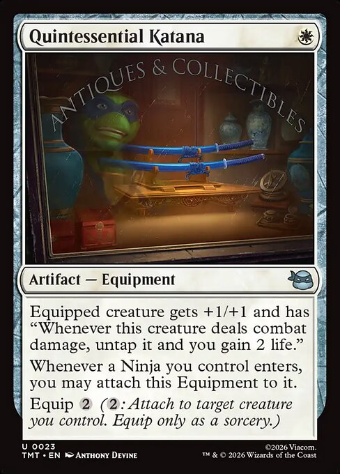 Quintessential Katana - Teenage Mutant Ninja Turtles - U - 23