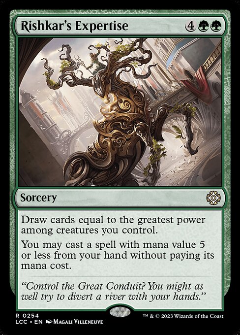 Rishkar's Expertise - Commander: The Lost Caverns of Ixalan - R - 254