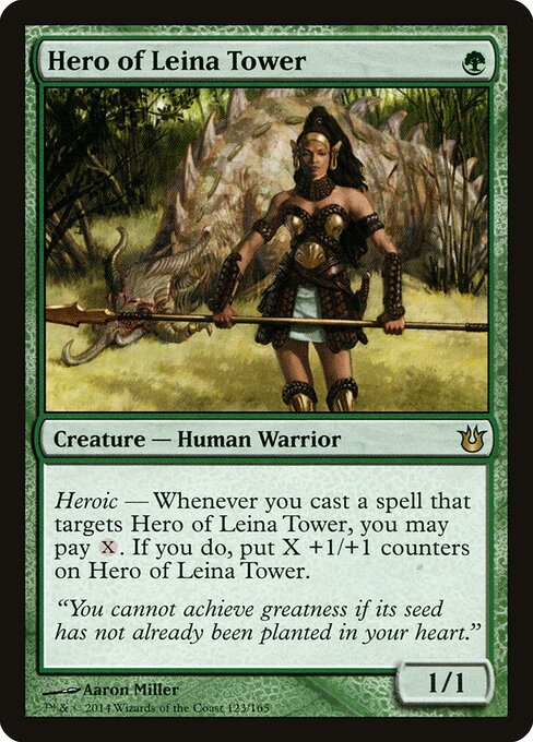 Hero of Leina Tower - Born of the Gods - R - 123