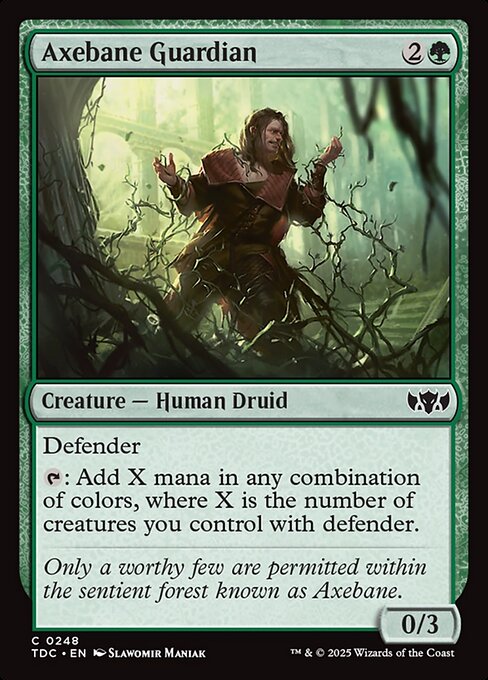 Axebane Guardian - Commander: Tarkir: Dragonstorm - C - 248