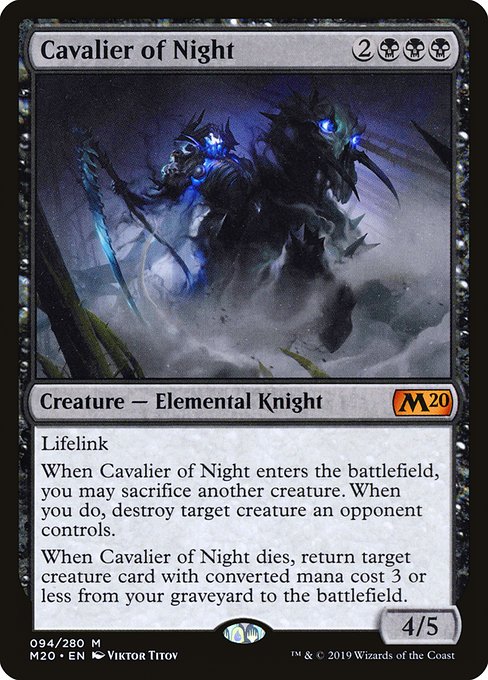 Cavalier of Night - Core Set 2020 - M - 94
