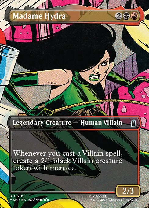 Madame Hydra (Borderless) - Marvel Super Heroes - U - 318
