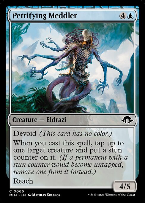Petrifying Meddler - Modern Horizons 3 - C - 66